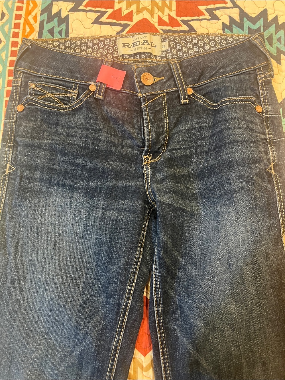 Ariat REAL DENIM Women’s Dark Wash Boot Cut Jeans